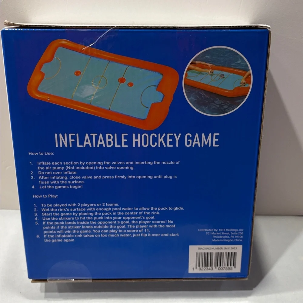 floating pool Toys Inflatable table Hockey and Cornhole Game Set outdoor fun